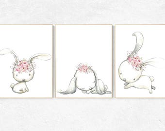 bunny decor for nursery
