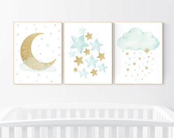 mint green nursery accessories