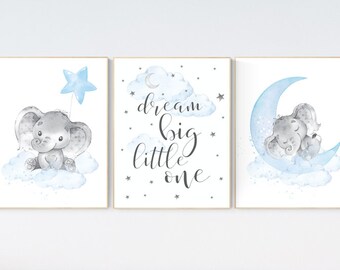 Download Dream Big Little One Elephant Etsy