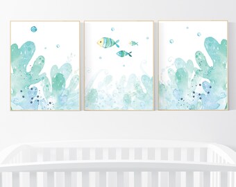 under the sea baby room theme