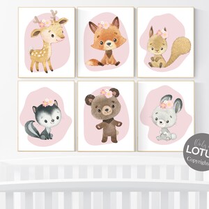 Woodland nursery decor, animals prints, woodland themed nursery, nursery art woodland, nursery prints gender neutral, woodland nursery ideas