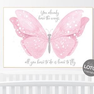 Butterfly nursery, girls room, pink butterfly, Butterfly Nursery Art, girls room, butterfly prints, Butterfly Art, pink nursery wall art