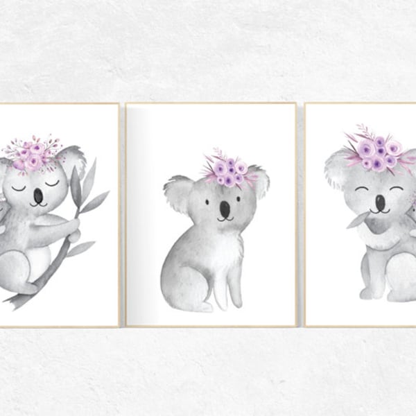 Koala Nursery Decor Etsy