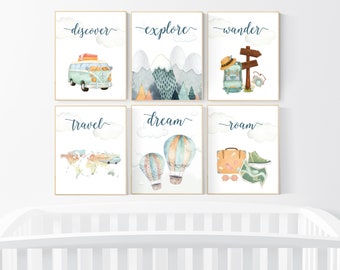 Adventure Nursery Decor | Etsy
