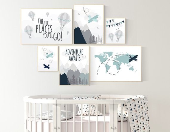 adventure awaits nursery
