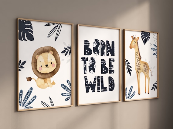 Boho Nursery Prints, Safari nursery decor, nursery wall art animals, safari nursery prints, Safari Nursery Prints, Boho Nursery Wall Art