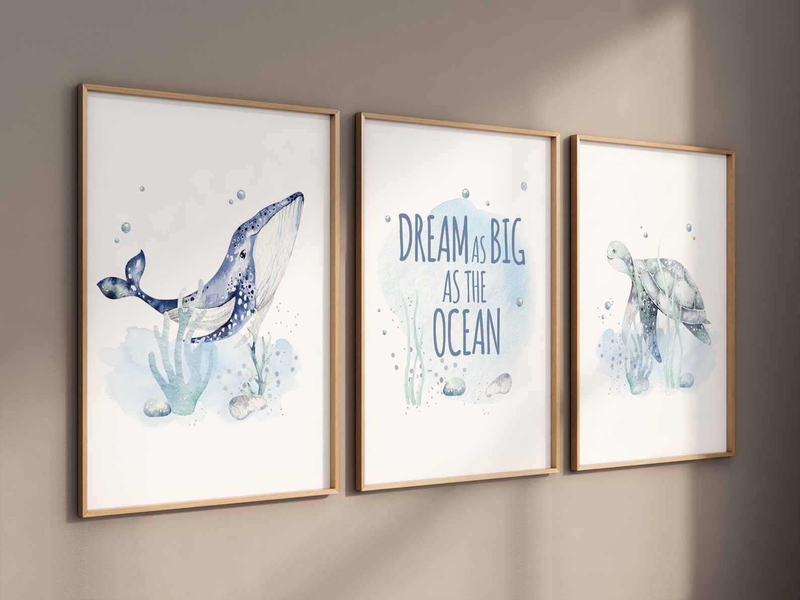 Ocean Themed Nursery Sea Nursery Decor Nautical Nursery Etsy