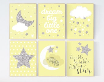 Nursery decor neutral, yellow gray nursery Nursery decor yellow, yellow nursery decor, gender neutral nursery decor, baby room decor