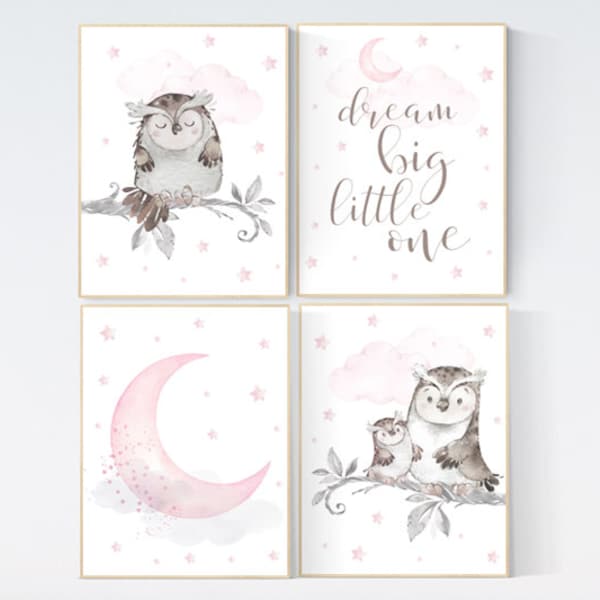Owl Nursery Decor - Etsy