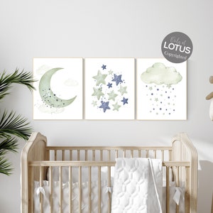 Salbei grünes Kinderzimmer Dekor, Salbei grün Kinderzimmer Dekor, grün und marine Kinderzimmer, Regenbogen Kinderzimmer, grün Kinderzimmer, Junge Kinderzimmer Wanddeko, Marine Kinderzimmer