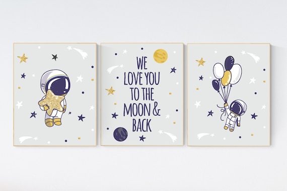 Nursery decor boy space, Nursery wall art space, Space nursery decor, Space themed nursery, space nursery art, nursery prints space