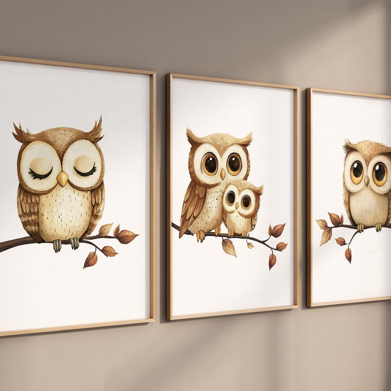 Owl Nursery Decor - Etsy