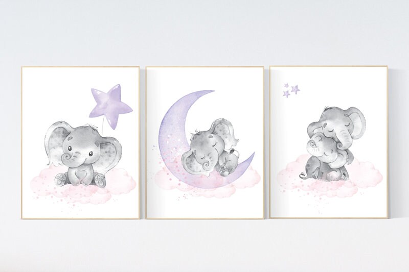 lavender nursery decor