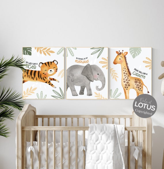 Safari nursery prints, Boho Nursery Prints, boy safari, Safari Nursery Prints, Boho Nursery Wall Art, Safari nursery decor, jungle animals