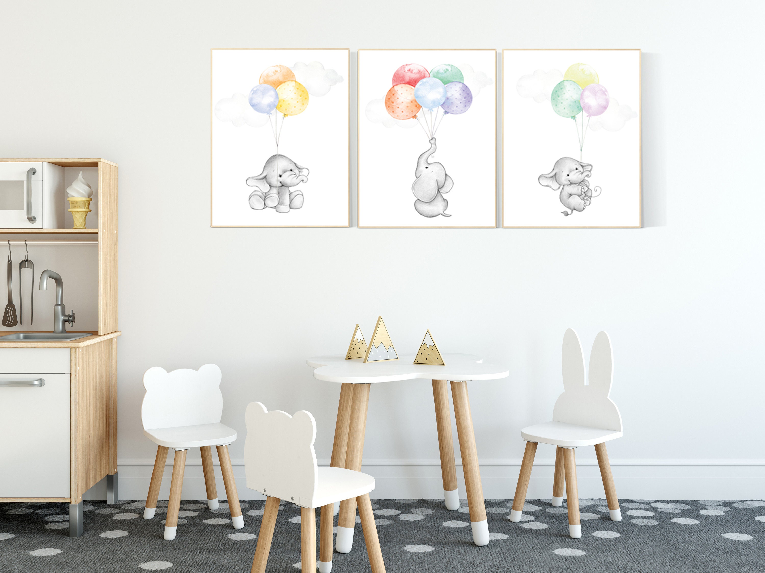 gender neutral nursery wall art