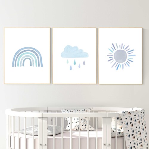 Boy Nursery Print Boy Nursery Decor Boy Nursery Wall Art Etsy