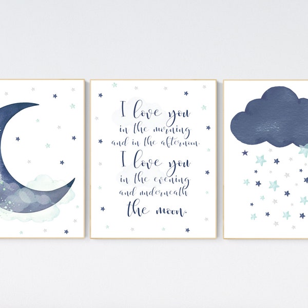 Navy and Mint - Etsy