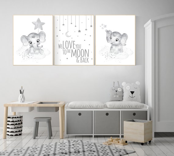gender neutral nursery prints