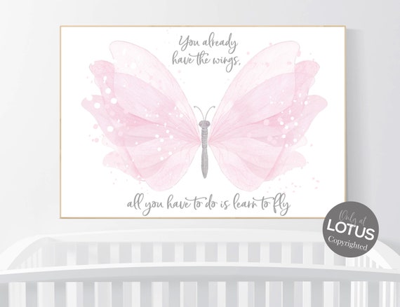 Butterfly nursery, girls room, pink butterfly, Butterfly Nursery Art, girls room, butterfly prints, Butterfly Art, pink nursery wall art