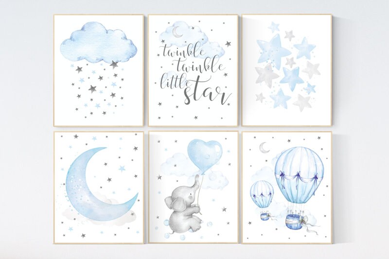 elephant nursery decor boy