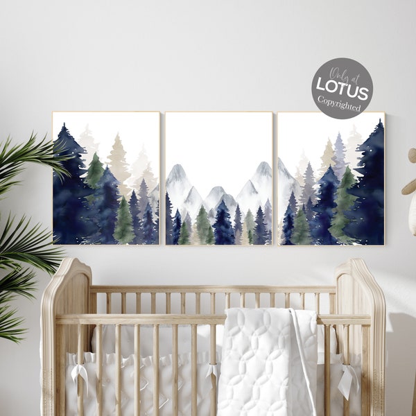 Mountain Nursery Decor - Etsy