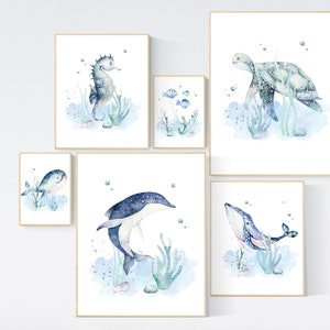 Nursery decor boy nautical, nursery decor boy under the water, nursery decor boy nautical, nursery decor nautical, sea theme nursery decor