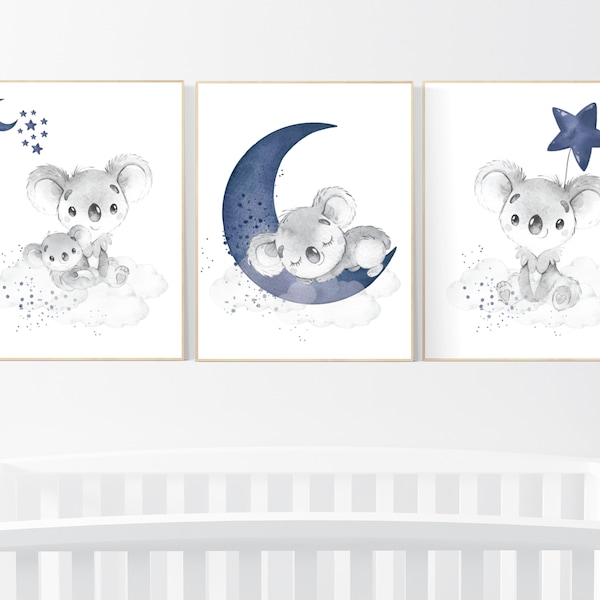 Navy Nursery Decor - Etsy