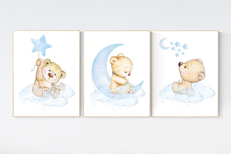 Baby bear on sale wall art