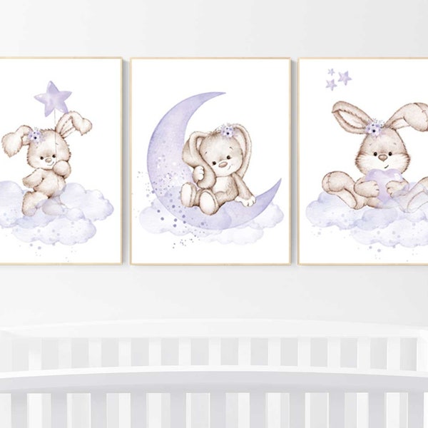 Purple Bunny Rabbit - Etsy