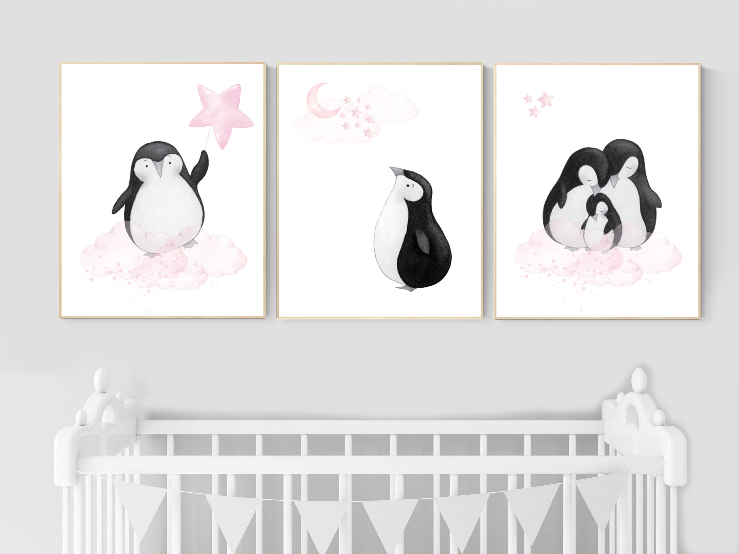 Penguin Etsy - Wandtattoo