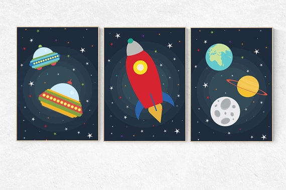 Nursery decor boys, navy nursery decor, Space nursery decor, baby boy nursery oh the places you'll go, outer space nursery, Space themed