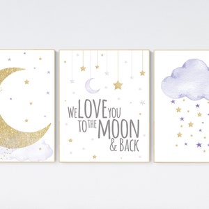 Purple gold, nursery decor girl, lilac, nursery decor girl purple, nursery decor girl, nursery decor girl lavender and gray, lilac nursery
