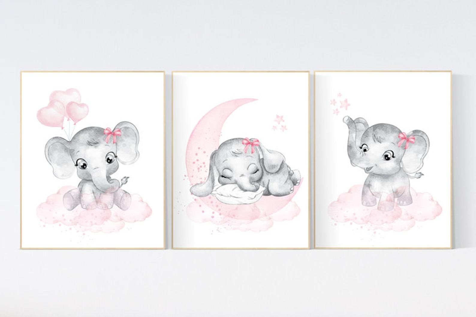 Girls Wall Art, Nursery Prints, Girls Room Decor