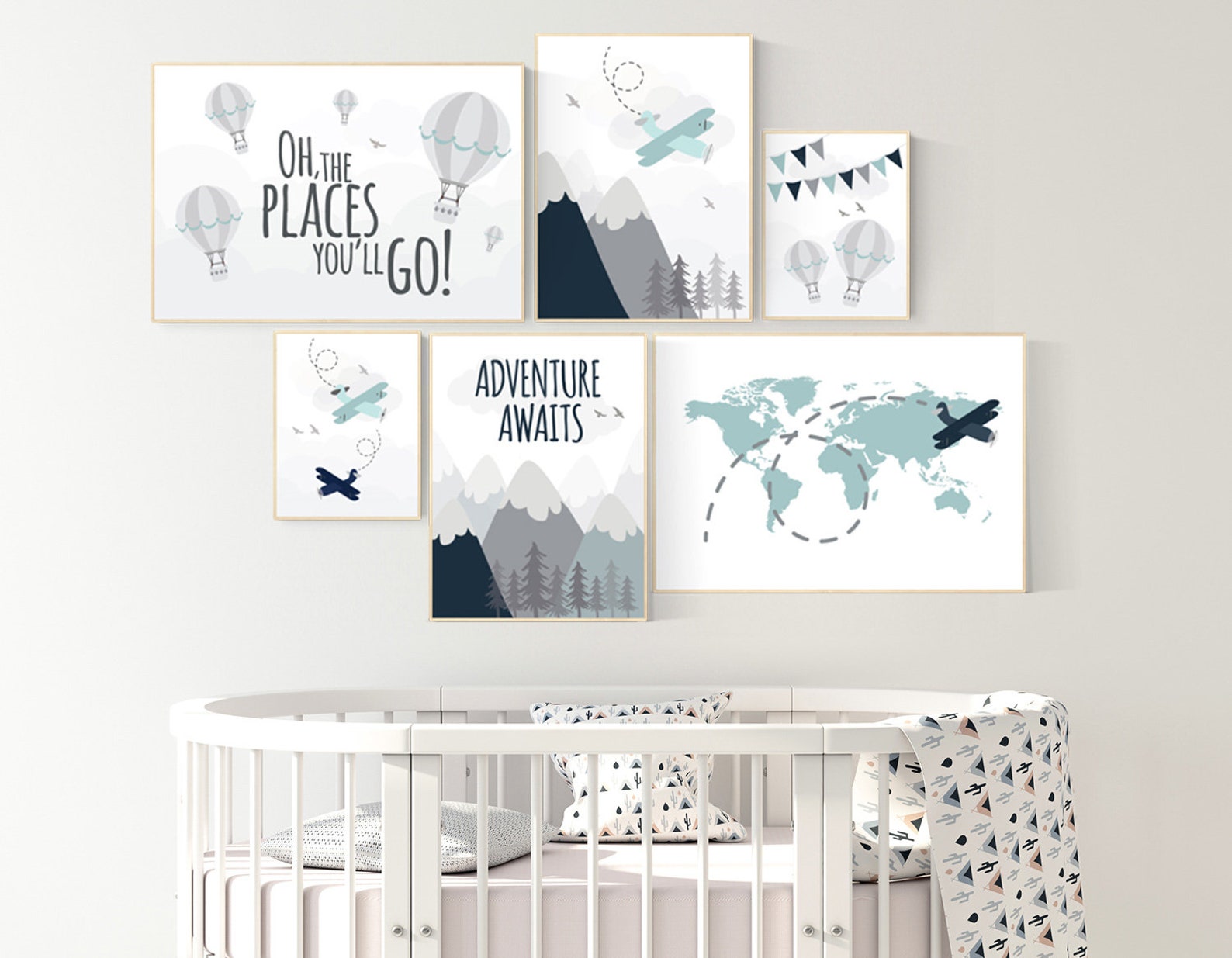 Adventure Nursery Decor Nursery Decor Boy Adventure Nursery Etsy