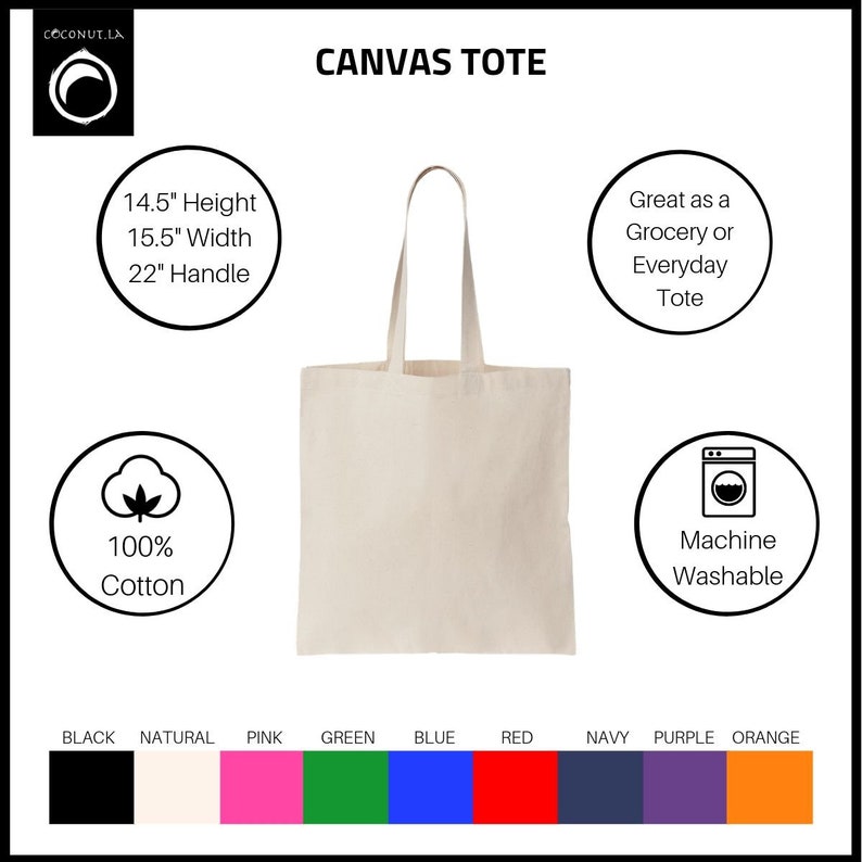 Beach Bag Re-Usable Girl Boss Cotton Canvas Tote Bag Wife Life Eco Friendly Every Day Bag Book Bag Shopping Grocery Bag