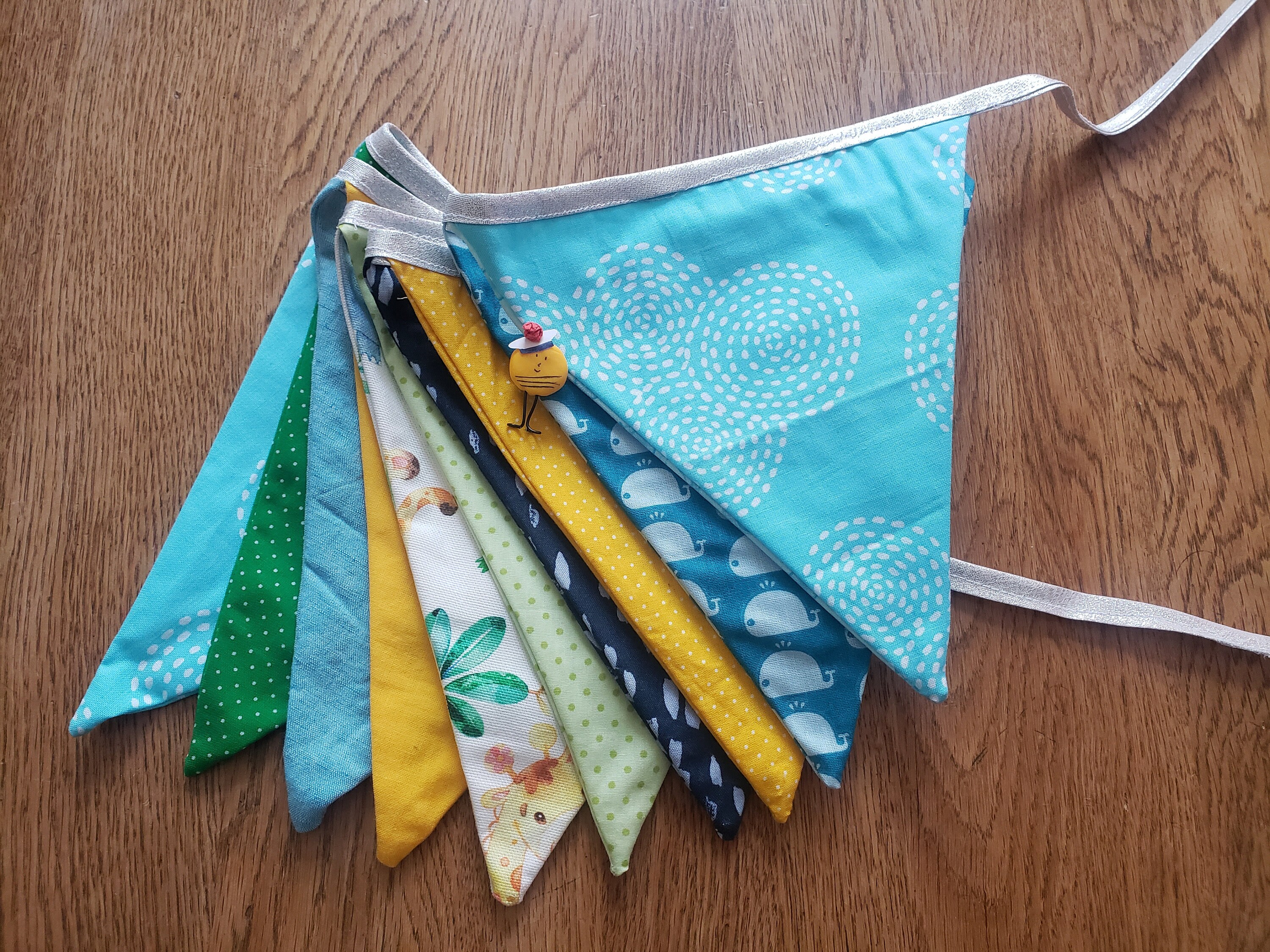 Guirlande de Fanions 2 Mètres Personnalisable