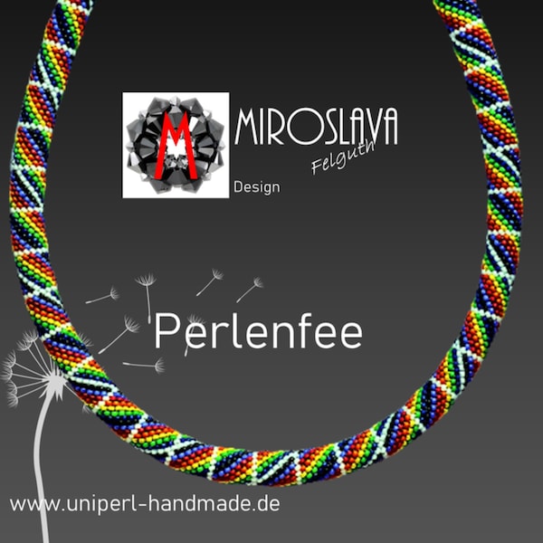 Perlenfee U15/ Kette/ Anleitung/ Technik Peytwist/ PWAT/ DEUTSCH (GERMAN Language)