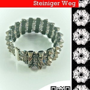 Steiniger Weg - Armband, Anleitung, PDF in Deutsch (German language)