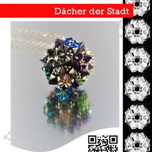 Dächer der Stadt - Anhänger, Anleitung
