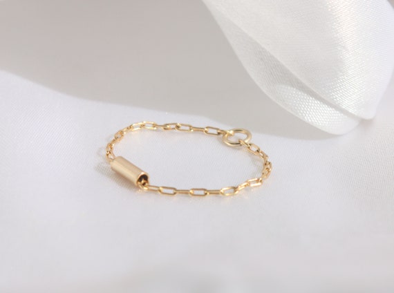 migliore vendita prezzo di fabbrica stati uniti Sottile oro catena Anello Anello Bar Anello Catena Anello Per | Etsy migliore vendita prezzo di fabbrica stati uniti Sottile oro catena Anello Anello Bar Anello Catena Anello Per | Etsy