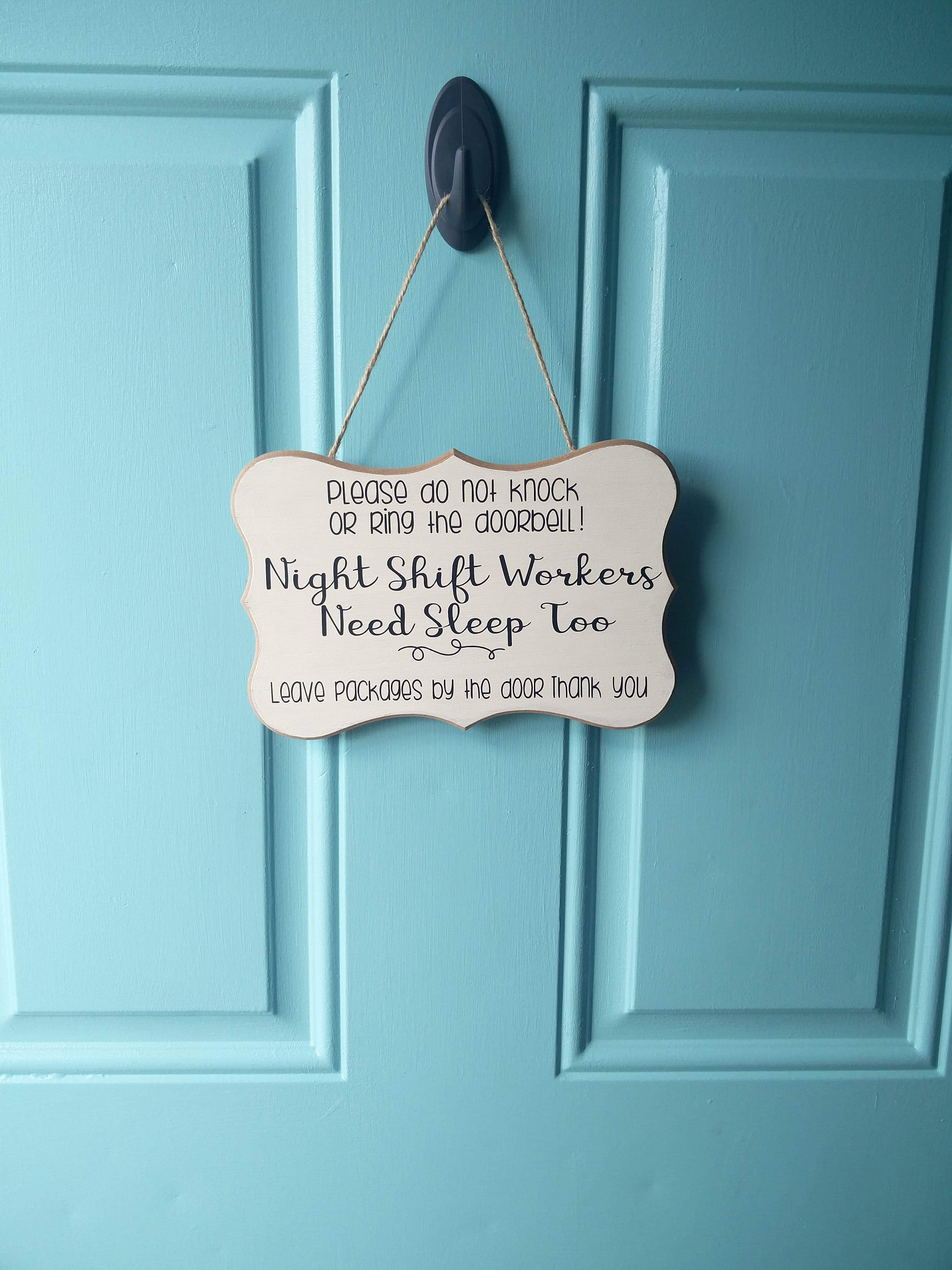 Completely Custom Made Hanging Wooden Door Sign Options, No Soliciting, Business Signs, Bedroom