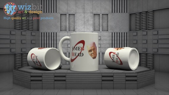 Red Dwarf Smeg Head Quote Inspired Coffee Tea Mug 11oz and coaster Red Dwarf Smeg Head Quote Inspired Coffee Tea Mug 11oz and coaster
