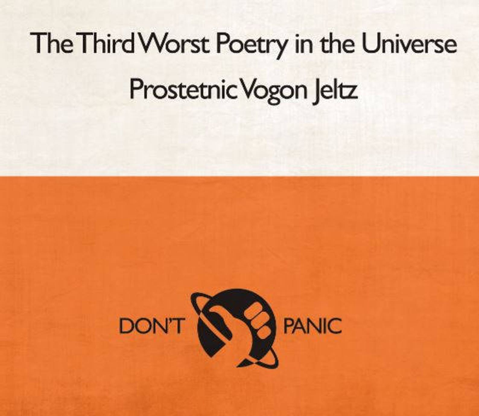 Vogon Poetry book Print/Poster Hitchhiker's Guide to the Etsy