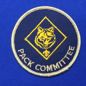 Cub Scout Pack Committee Adult Position Patch