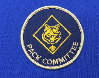Cub Scout Pack Committee Adult Position Patch