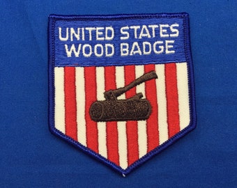 Boy Scout United States Wood Badge Patch