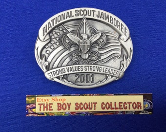 Boy Scout 2001 National Scout Jamboree Belt Buckle