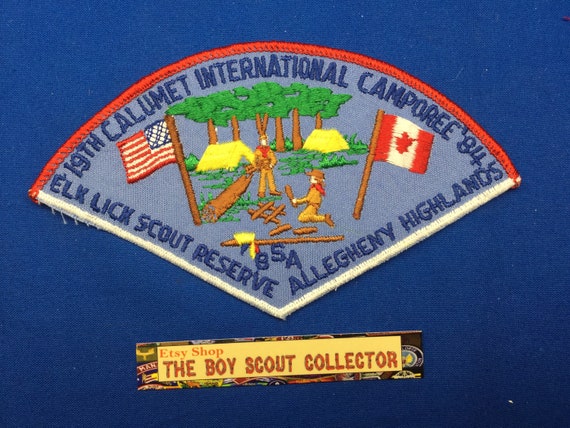Boy Scout 1984 19th Calumet International Campore… - image 1