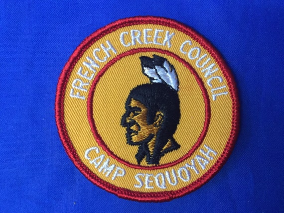 Boy Scout Camp Patch French Creek Council Camp Se… - image 1