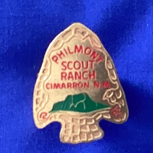 Boy Scout Philmont Scout Ranch Arrowhead Neckerchief Slide